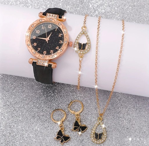 Zdjęcie oferty: Damski Zegarek na rękę + Biżuteria