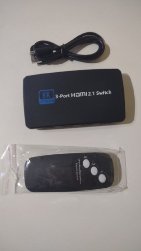 Zdjęcie oferty: Przełącznik HDMI 2.1 Switch 8K