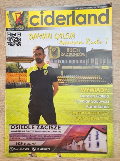 Zdjęcie oferty: Ciderland Ruch Radzionków sierpień 2015