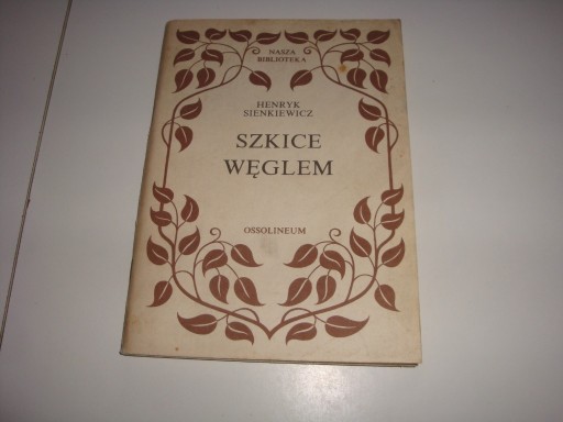 Zdjęcie oferty: SZKICE WĘGLEM HENRYK SIENKIEWICZ 