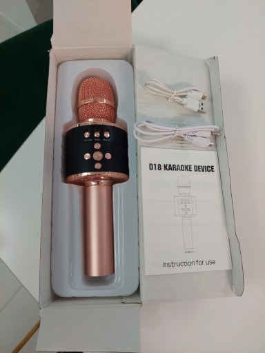 Zdjęcie oferty: Bezprzewodowy mikrofon karaoke Bluetooth 