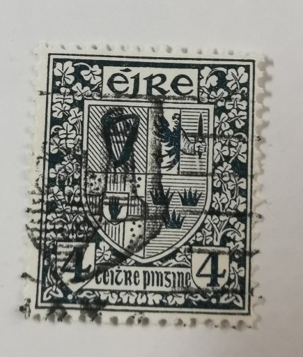 Zdjęcie oferty: Znaczek Irlandii nr 74, 1938 rok, ze stemplem