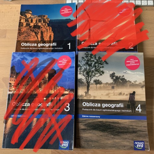 Zdjęcie oferty: Oblicza geografii zakres rozszerzony 1,,4