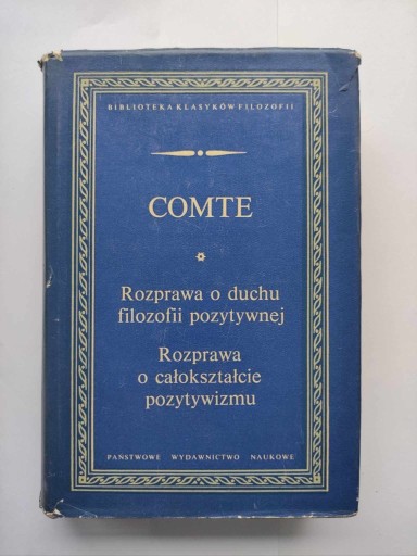 Zdjęcie oferty: Comte - Rozprawa o duchu filozofii pozytywnej