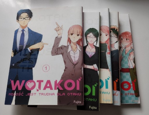 Zdjęcie oferty: manga WOTAKOI tomy 1-6 Fujita