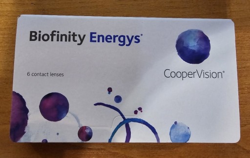 Zdjęcie oferty: Soczewki biofinity energys -4.5