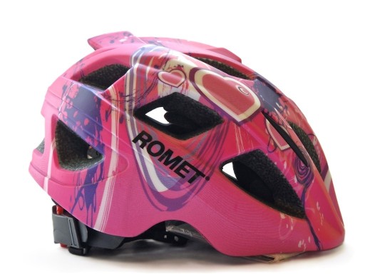 Zdjęcie oferty: Kask rowerowy Romet 509 Junior S 48-52cm Różowy