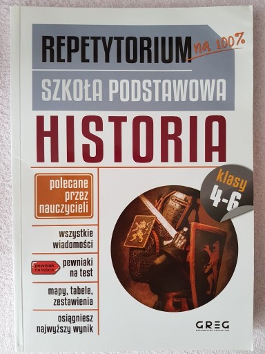 Zdjęcie oferty: Repetytorium GREG historia