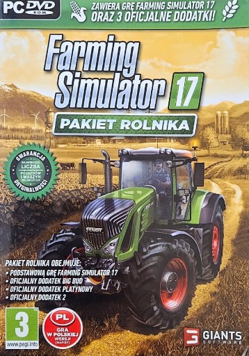 Zdjęcie oferty: Farming Simulator 17 Pakiet Rolnika PC