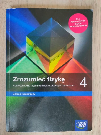 Zdjęcie oferty: Zrozumieć fizykę 4