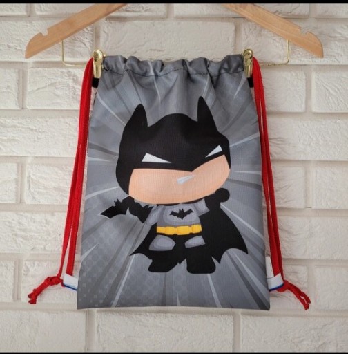 Zdjęcie oferty: Worko-plecak BATMAN szkoła, przedszkole