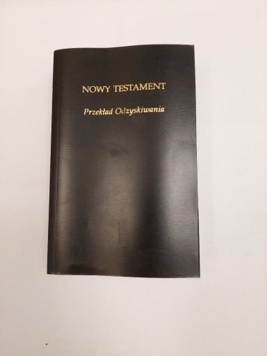 Zdjęcie oferty: Pismo Święte Nowy testament Przekład odzyskania 