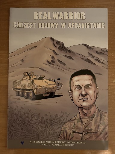 Zdjęcie oferty: REAL WARRIOR CHRZEST BOJOWY W AFGANISTANIE 