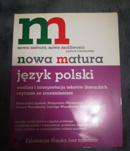 Zdjęcie oferty: Nowa Matura Język Polski rozszerzony