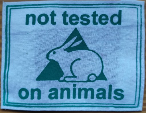 Zdjęcie oferty: Naszywka not tested on animals