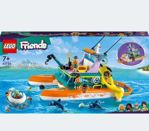 Zdjęcie oferty: LEGO Friends 41734 Morska łódź ratunkowa NOWY!!! 