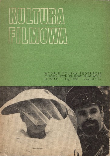Zdjęcie oferty: Kultura Filmowa - nr 2 (114) Luty 1968 r.