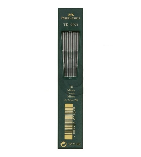 Zdjęcie oferty: Wkład do ołówka Faber-Castell 2mm 2B