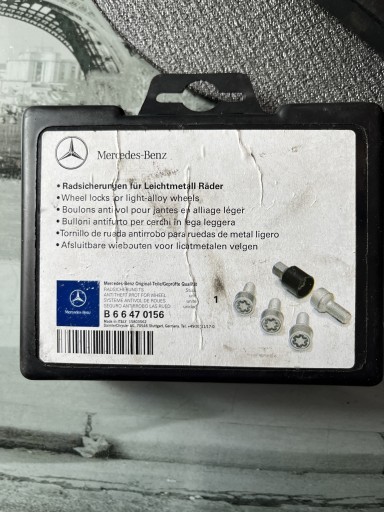 Zdjęcie oferty: Śruby do kół antykradzieżowe Mercedes 