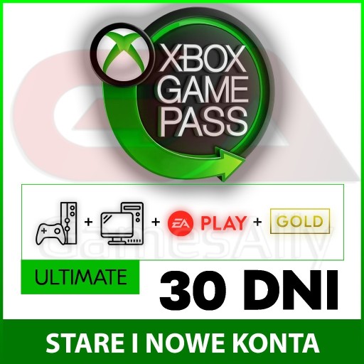 Zdjęcie oferty: XBOX GAME PASS ULTIMATE 30 DNI STARE I NOWE KONTA