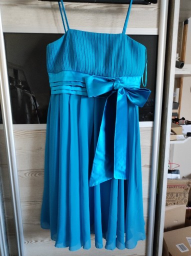 Zdjęcie oferty: Niebieska sukienka na wesele 