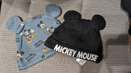 Zdjęcie oferty: Czapeczki niemowlęce czapeczka 62 Disney mickey