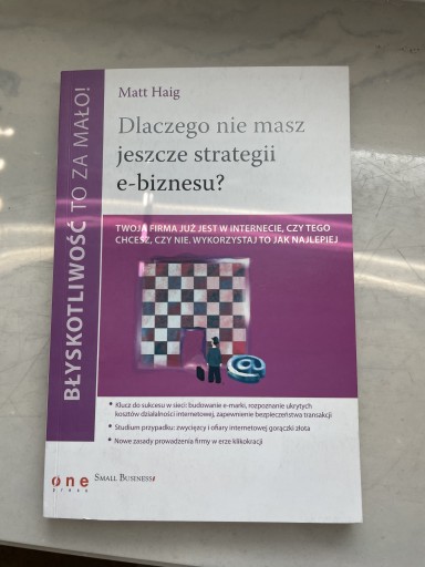 Zdjęcie oferty: Dlaczego nie masz jeszcze strategii e-biznesu?