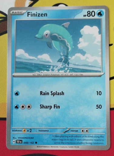 Zdjęcie oferty: Pokemon TCG TEF 048 Finizen