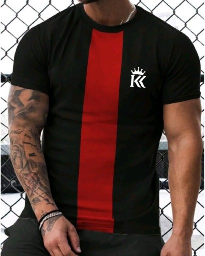 Zdjęcie oferty: Koszulka męska z nadrukiem XXL