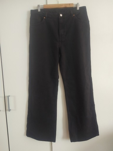 Zdjęcie oferty: MONKI spodnie jeansy szeroka nogawka 33 L XL