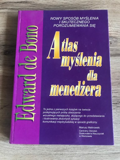 Zdjęcie oferty: Atlas myslenia dla menedżera Edward de Bono