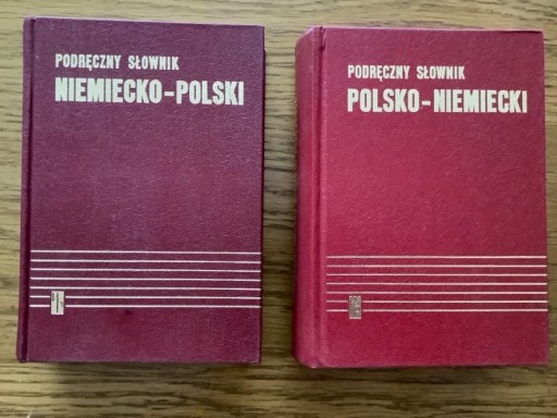 Zdjęcie oferty: słownik polsko-niemiecki i niemiecko-polski