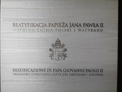 Zdjęcie oferty: Beatyfikacja Papieża J. P. II