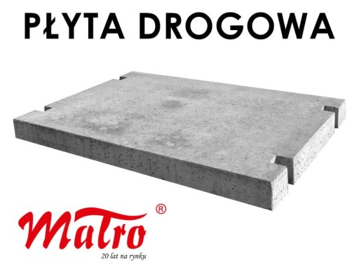 Zdjęcie oferty: Małe płyty drogowe MAŁA PŁYTA DROGOWA 150/100/12,5