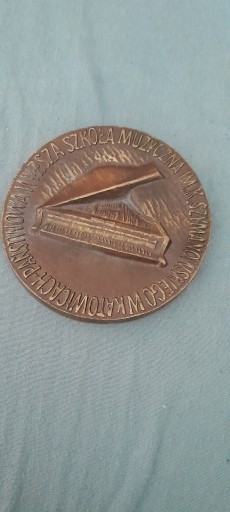 Zdjęcie oferty: Medal Szkoła Muzyczna  Szymanowskiego 1979