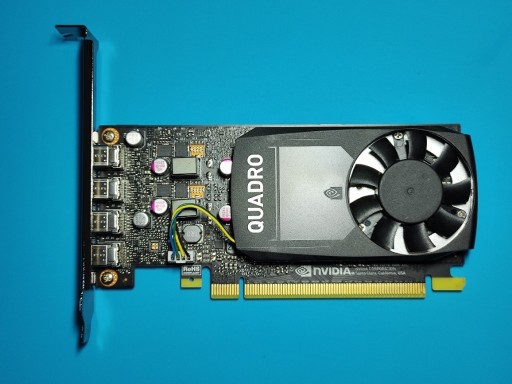 Zdjęcie oferty: Karta graficzna NVIDIA Quadro P1000 4GB GDDR5 CAD