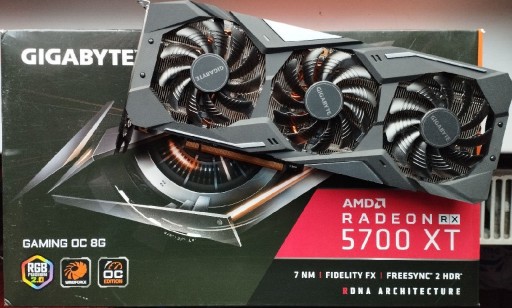 Zdjęcie oferty: Gigabyte  RX 5700 XT Gaming OC 8GB GDDR6