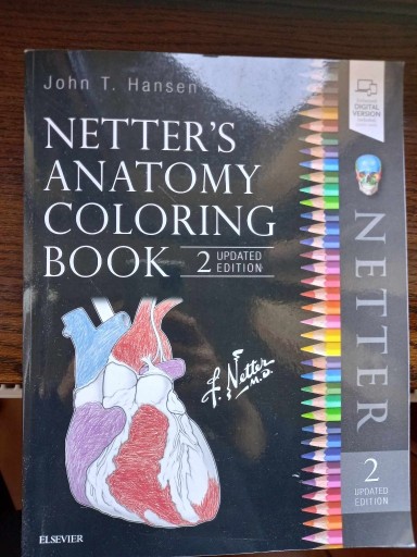 Zdjęcie oferty: Netter's Anatomy Coloring Book