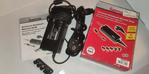 Zdjęcie oferty: Zasilacz HAMA 90W 16-19V uniwersalny