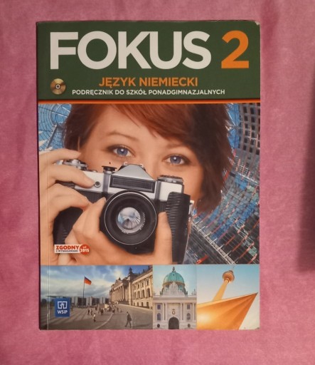 Zdjęcie oferty: Fokus 2 język niemiecki podręcznik z płytą CD  