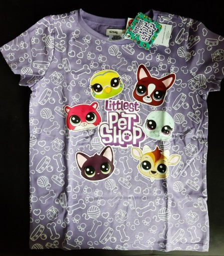 Zdjęcie oferty: Koszułka dla dziewczynki Littlest Pet Shop, 134