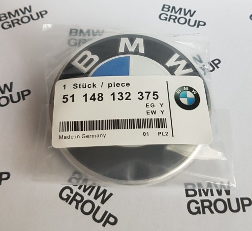 Zdjęcie oferty: EMBLEMAT LOGO BMW 74 MM  Klapa tył  + Gratis ! 