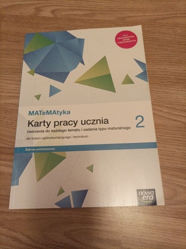 Zdjęcie oferty: MATeMAtyka 2 karty pracy