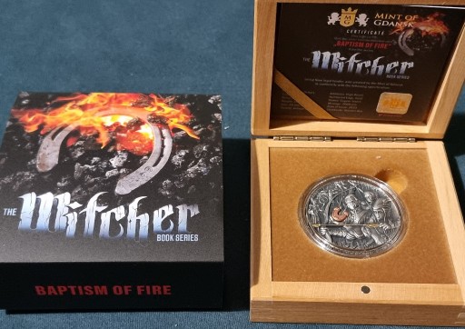 Zdjęcie oferty: Witcher Wiedźmin Chrzest Ognia Baptism