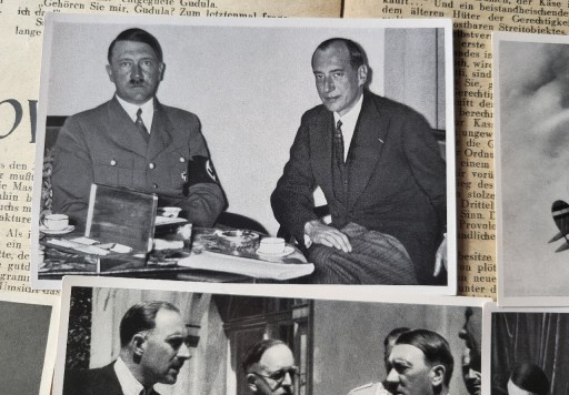 Zdjęcie oferty: Zigarettenbilder Adolf Hitler Józef Beck wklejki