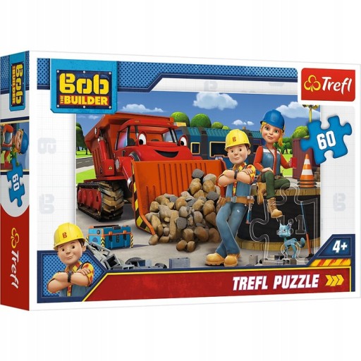 Zdjęcie oferty: Puzzle Trefl 17300 Bob Budowniczy i Wendy, 60 el.