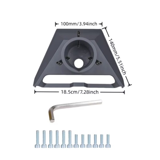 Zdjęcie oferty: Uchwyt do Starlink Gen3/V3 i Starlink Mini, adapter ze stopu aluminium NOWY