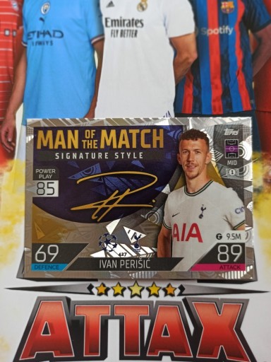 Zdjęcie oferty: Match attax 22/23 Ivan Perisic 427