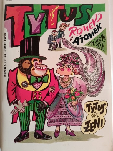 Zdjęcie oferty: Komiks z autografem Henryka J.Chmielewskiego