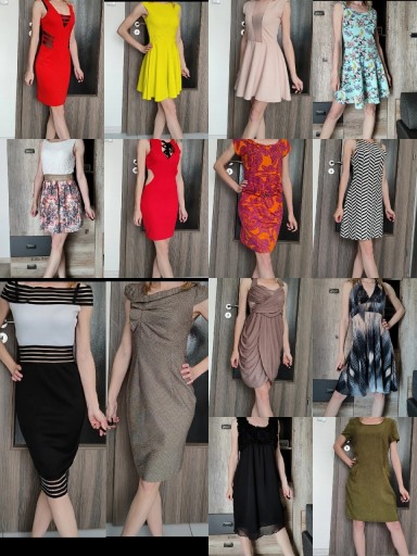 Zdjęcie oferty: Paka XS S markowa sukienka H&M Reserved Orsay